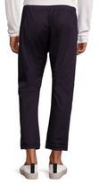 Thumbnail for your product : Vince Drop-Rise Cropped Drawstring Pants