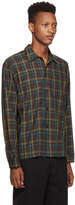 Thumbnail for your product : Saturdays NYC Black and Yellow Plaid Joseph Shirt