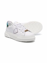 Thumbnail for your product : Philippe Model Kids Temple Veau sneakers