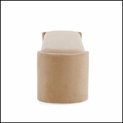 Latitude Run Elegant and Simple Long - shaped Ottoman Bench