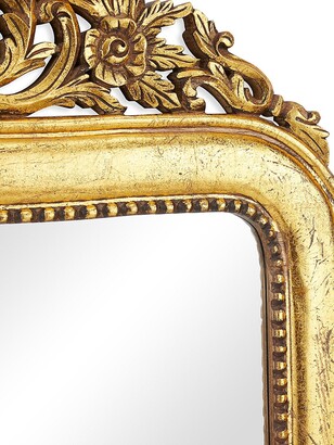Primrose Valley French Country Goldtone Mango Wood Wall Mirror - ShopStyle