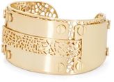 Thumbnail for your product : BCBGMAXAZRIA Filigree Plate Cuff