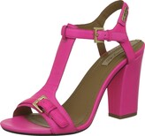 Thumbnail for your product : Pepe Jeans Women's Barkin Tan T Straps Heels PFS90226 6 UK