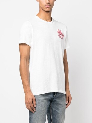 Rag & Bone embroidered-motif short-sleeve T-shirt
