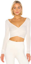 Thumbnail for your product : Alo Amelia Luxe Long Sleeve Crop