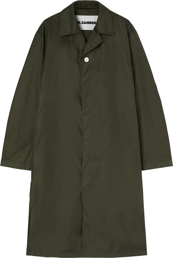 Jil Sander Button-Up Raincoat