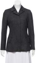 Thumbnail for your product : Burberry Notched-Lapel Button-Up Blazer