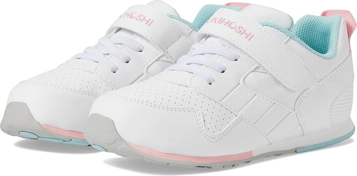 Tsukihoshi Racer (Toddler/Little Kid) Girls Shoes White/Pink : 7 Toddler M, Textile