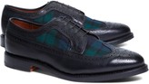 Thumbnail for your product : Brooks Brothers Leather and Wool Brogues