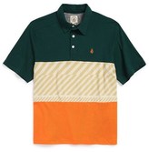 Thumbnail for your product : Volcom 'Wowzer' Colorblock Short Sleeve Polo (Big Boys)