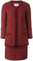 Chanel Vintage ensemble de veste et jupe droite en tweed