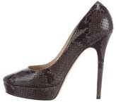 Thumbnail for your product : Jimmy Choo Elazer Embossed Pumps
