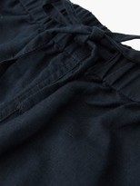 Thumbnail for your product : GENERAL SLEEP Summer Organic Cotton-blend Pyjama Set - Navy