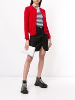 Thumbnail for your product : Comme des Garçons PLAY Logo Embroidered Buttoned Cardigan