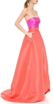 Thumbnail for your product : Monique Lhuillier Draped Ball Skirt