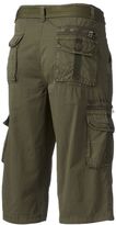 Thumbnail for your product : X-Ray Men's Clam Digger Belted Cargo Shorts