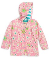 Thumbnail for your product : Hatley 'Fresh Flowers' Terry Lined Waterproof Rain Jacket (Toddler & Little Kid)