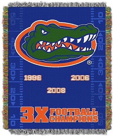 Northwest Officially Licensed NCAA Commemorative Throw - Florida