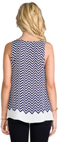 Thumbnail for your product : Joie Placed Rain G Matte Silk Tank