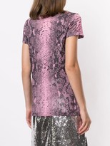 Thumbnail for your product : No.21 snake print T-shirt