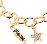 Thumbnail for your product : Charlotte Russe Pisces Charm Bracelet