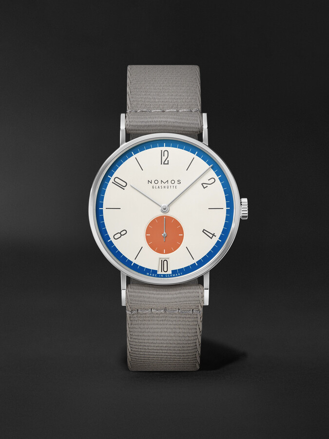 NOMOS Glashütte Tangente 38 Date Zirkus Limited Edition Hand-Wound