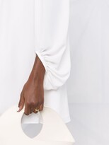 Thumbnail for your product : Blanca Vita Gathered-Detail Shift Dress