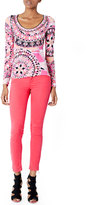 Thumbnail for your product : Emilio Pucci Zipper-Cuff Skinny Jeans