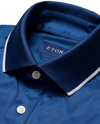Eton Contemporary-Fit Contrast Trim Polo
