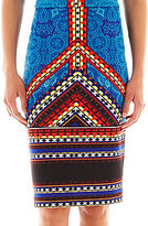 Thumbnail for your product : JCPenney Bisou Bisou Pull-On Pencil Skirt