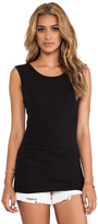 Thumbnail for your product : James Perse Tucked Ballet Tank
