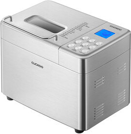 Cuckoo Electronics CUCKOO CBM-AAB101S 2 lb. Multi-Functional Bread Maker with 17 Menu Options, Crust Color Customization, Automatic Fruit & Nut Dispenser, 6 Accessories