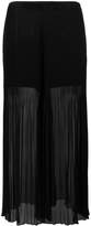 Thumbnail for your product : Armani Collezioni pleated detail flared pants