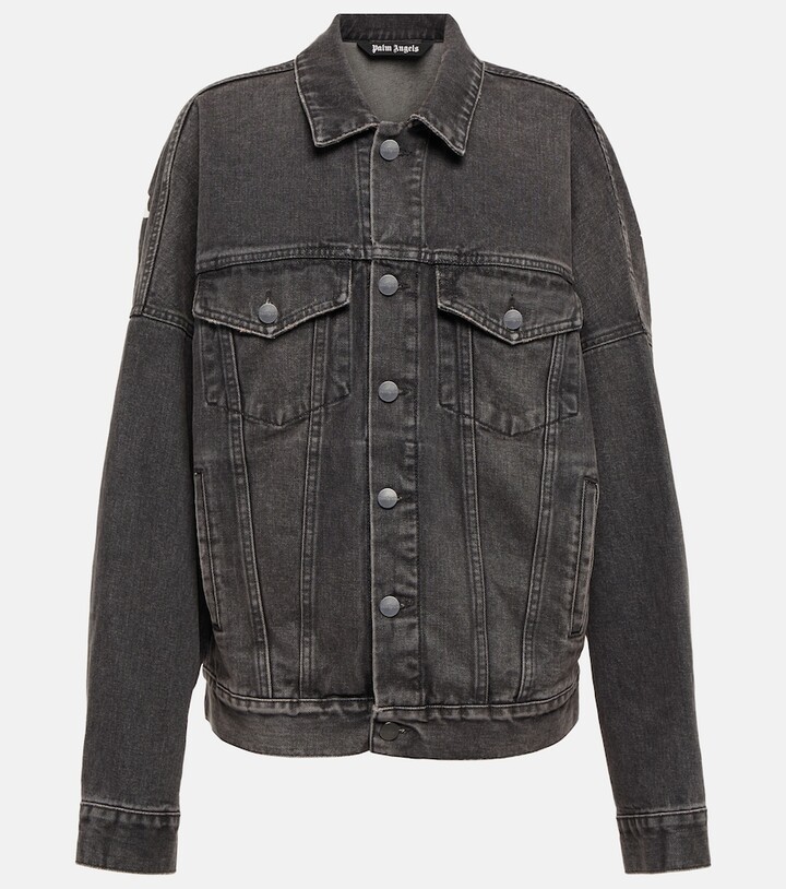 Palm Angels Logo denim jacket