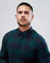 Thumbnail for your product : Blend of America Blend Check Shirt in Pine Green