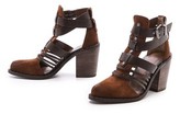Thumbnail for your product : Luxury Rebel Shoes Mandy Suede Fisherman Booties