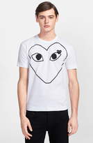 Thumbnail for your product : Comme des Garcons PLAY Large Heart Graphic T-Shirt