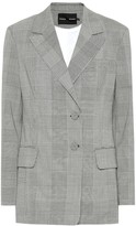Thumbnail for your product : Proenza Schouler Checked stretch wool blazer