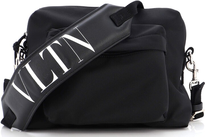 Valentino Garavani Neon Camou Backpack In Nylon in Black for Men