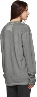 A-Cold-Wall* A Cold Wall* Grey Bracket Long Sleeve T-Shirt