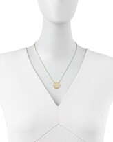 Thumbnail for your product : Sarah Chloe Cara Monogrammed 14k Gold Necklace, 3/4"