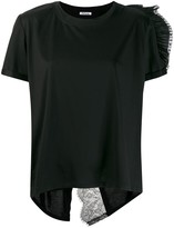 Thumbnail for your product : Parlor lace detail T-shirt