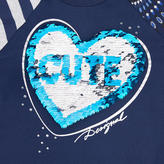 Thumbnail for your product : Desigual Printed T-shirt with reversible sequins