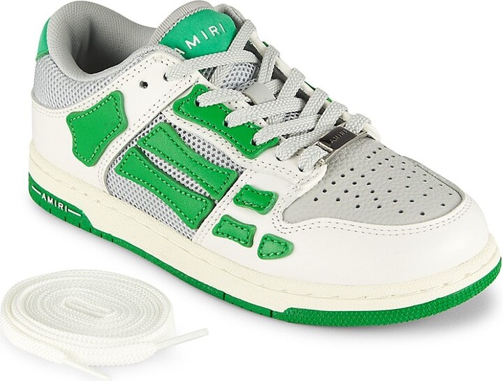 Amiri Kid's Skeleton Low-Top Sneakers Green Size (Child - Main Image