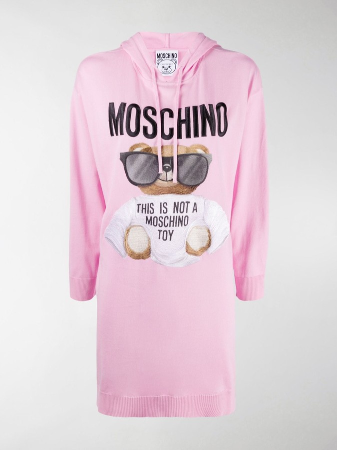 moschino crying girl hoodie