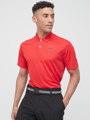 Nike Golf Dri-Fit Victory Polo Red/Black ShopStyle