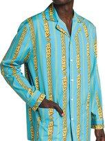 Thumbnail for your product : Versace Chainlink Pajama Shirt