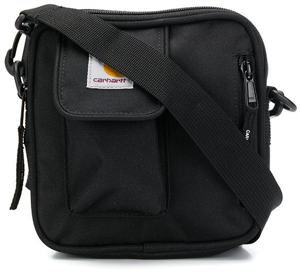 CARHARTT WIP: Carhartt shoulder bag in canvas - Black