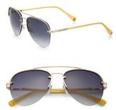 Thumbnail for your product : DSquared 1090 DSQUARED 56mm Aviator Sunglasses