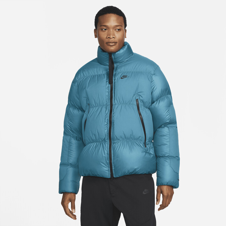 Nike Men's Sportswear Therma-FIT Repel Puffer Jacket in Blue - ShopStyle